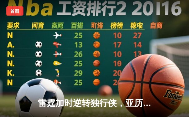 雷霆加时逆转独行侠，亚历山大40分率队夺赛点